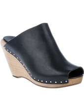 RICK OWENS   slip on wooden wedges