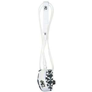  Creatures Of Leisure Comp 6 Surfboard Leash   White 