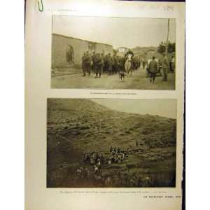  1915 Macedonia Ww1 War French Print Serbia Troops