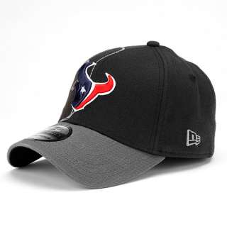   New Era Houston Texans Classic 39THIRTY® Black Structured Flex Hat