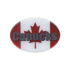  Knockout 803H Canucks on Can. Flag Stock Hitch Covers 