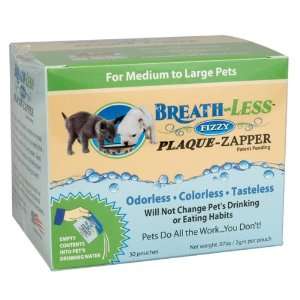   Naturals Breath Less Plaque Zapper for MED/LG Pets   100 mg   Packet