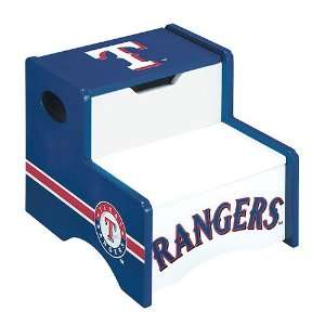    Texas Rangers MLB Wooden Storage Step Up
