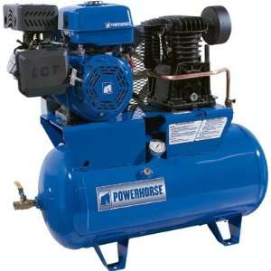  Gas Powered Stationary Air Compressor   30 Gallon, 414cc Engine 
