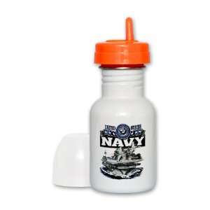  Sippy Cup Orange Lid United States Navy Aircraft Carrier 