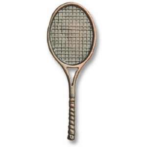 Buck Snort Hardware Tennis Racquet Drawer Pull, Pewter  