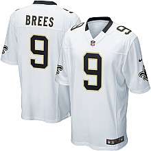 Youth Nike New Orleans Saints Drew Brees Game White Jersey (S XL)
