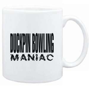    Mug White  MANIAC Duckpin Bowling  Sports