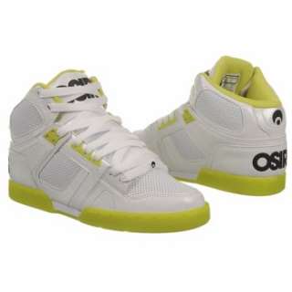 Athletics Osiris Mens NYC83 White/Lime/White Shoes 
