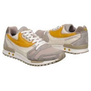 Mens Diesel Absolute White/Gold Shoes 