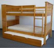TWIN over TWIN BOOKCASE ESPRESSO BUNK BEDS bunkbeds bed 798304035940 