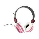 Pink Gray White Raspberry OEM HYPE Universal Funky Headphones 3.5mm HY 