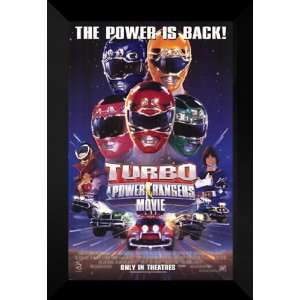  Turbo A Power Rangers Movie 27x40 FRAMED Movie Poster 