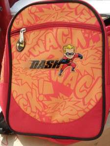 DISNEY DASH 3 Pc kids LUGGAGE SET back pack & duffle bag Incredibles 