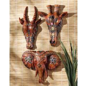  The Serengeti Wall Mask Collection