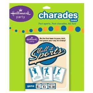  Party By Hallmark Call It Sports Charades Card Game 