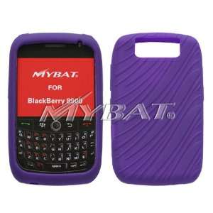  Blackberry 8900 Wave Skin Case (Dr Purple) Everything 