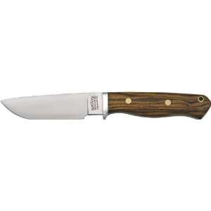 Bark River Knives Gameskeeper Fixed Blade Knife with Bocote Handles 