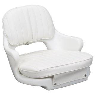 Moeller Heavy Duty Standard Boat Helm Seat, Cushion, and Mounting 