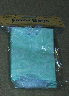 Mint Mini Favor Bags 18ct  