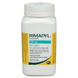 RIMADYL CAPLETS 100MG X 180CT BOTTLE 