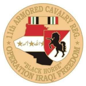  11th Armored Cavarly Operation Iraqi Freedom Pin 