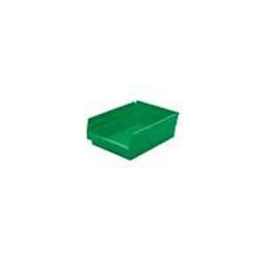  11x8x4 Akro Mils Shelf Bins (Lot of 12)   GREEN