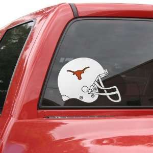  Texas Longhorns Helmet Window Cling 12