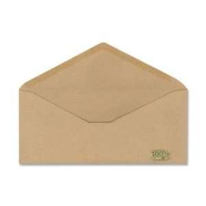  Clasp Envelopes, 60 lb., No. 10, 500/BX, Natural Brown 