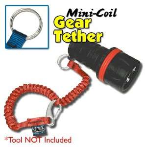  Cetecea   Mini Coiled Gear Tether With Split Ring Sports 