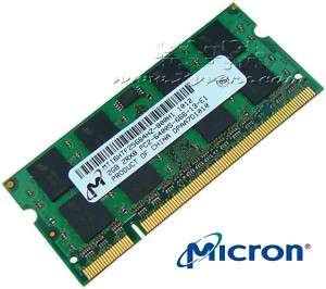 MT16HTF25664HZ 800H1 NEW MICRON 2GB DDR2 800 MEMORY NEW  
