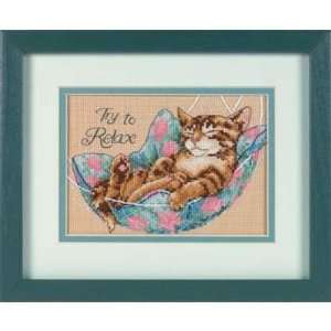  Try to Relax, Cross Stitch from Dimensions Arts, Crafts 