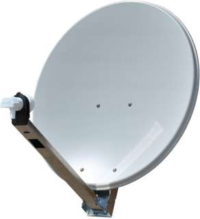 Sat Schüssel Gibertini 85 cm Antenne ALU mit Single LNB  