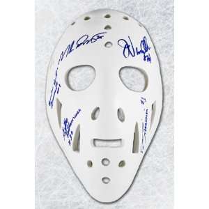   /Hand Signed Full Size Replica Goalie Mask