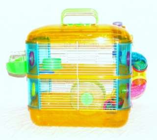 HAMSTER CAGE LEO 2 APARTMENT GERBIL MOUSE RODENT WOW  