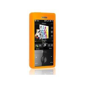  Orange Silicone Protector Cover Case For LG Touch Diamond 