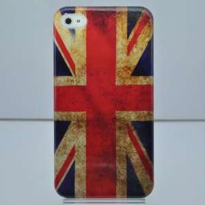  United Kingdom Flag Plastic Hard Cover for Iphone 4g/4s 