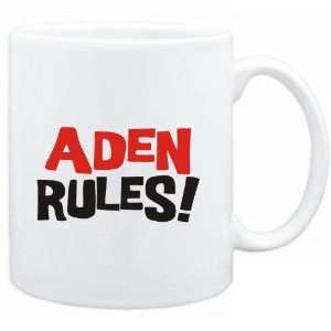Mug White  Aden rules  Male Names 