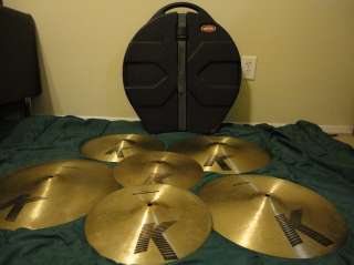 Zildjian K Custom Cymbal Pack Set Crash Hi Hat Excellent  