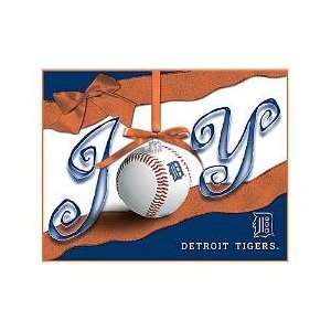  TIGERS 7 by 10 Team Logo CHRISTMAS / HOLIDAY CARDS (Box of 21 