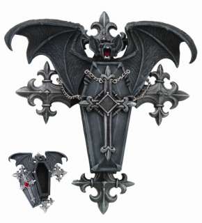 ANNE STOKES COLLECTION VAMPIRE WITH CELTIC CROSS BOX  
