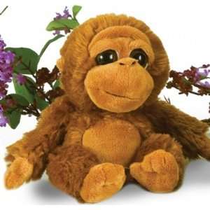  Bright Eyes Sitting Boy Orangutan   7 Inch Toys & Games