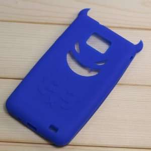  High Quality Soft Silicon Prussian Blue Demon Pattern Case 