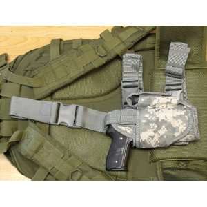  Drop down Holster Dig camo ACU fit Med and Lrg frame with 