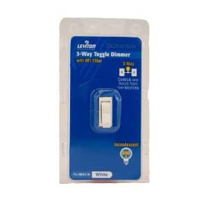  Leviton 6643 W 600W Incandescent Toggle Dimmer, 3 Way 