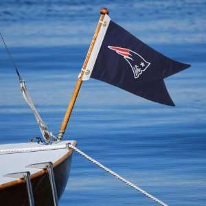  NFL New England Patriots 18.5 x 12 Boat Flag   Navy 
