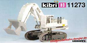 Kibri H0 11273 LIEBHERR 974 mit Hochlöffel NEU & OvP  