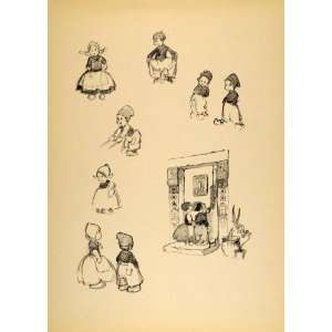   Disney Cartoon Hansel & Gretel Print   Original Print