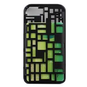  / AT&T Black Maze Box Pattern Perforated Design with Credit Card 