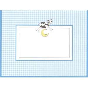   Cow/Moon Folded Note Set of 10 Cards and Envelopes